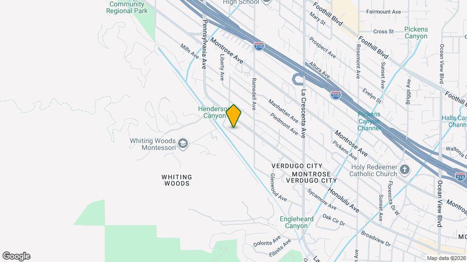 3059 Sycamore Ave Mapa y Detalles de la Ubicación