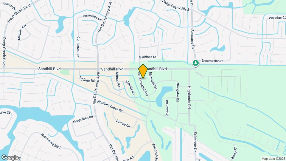 1060 San Cristobal Ave Mapa y Detalles de la Ubicación