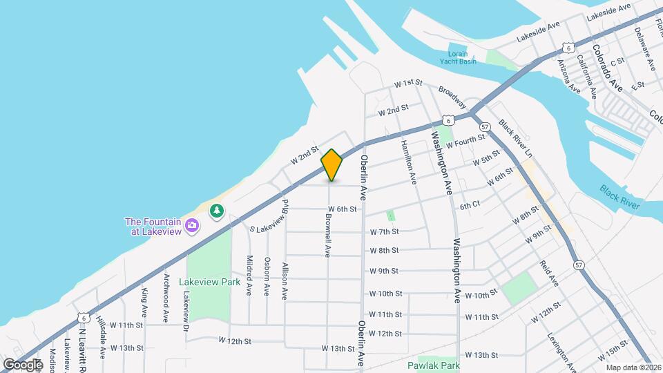 1239 W 5th St Mapa y Detalles de la Ubicación