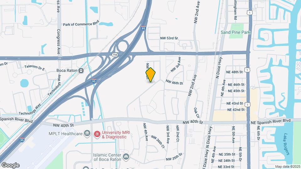 4517 NW 5th Ave Map and Location Details