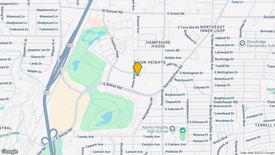 5702 Sendero Spgs Map and Location Details