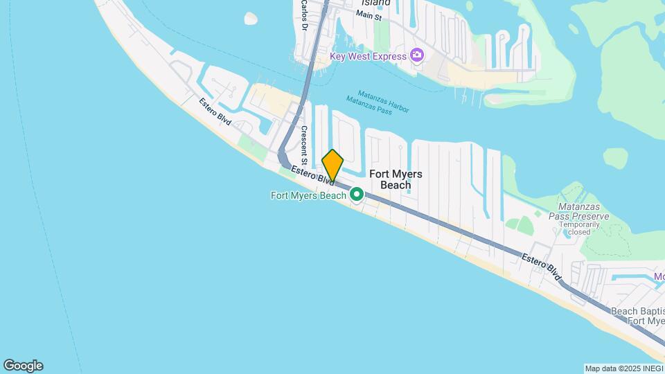 1300 Estero Blvd Map and Location Details