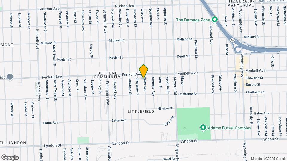 15101 Ward Ave Map and Location Details