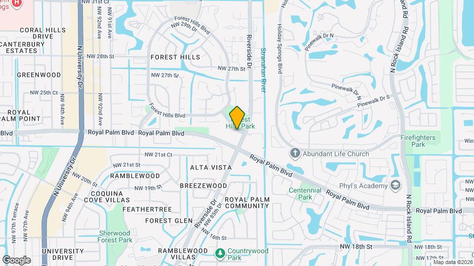 8246 NW 24th St Map and Location Details