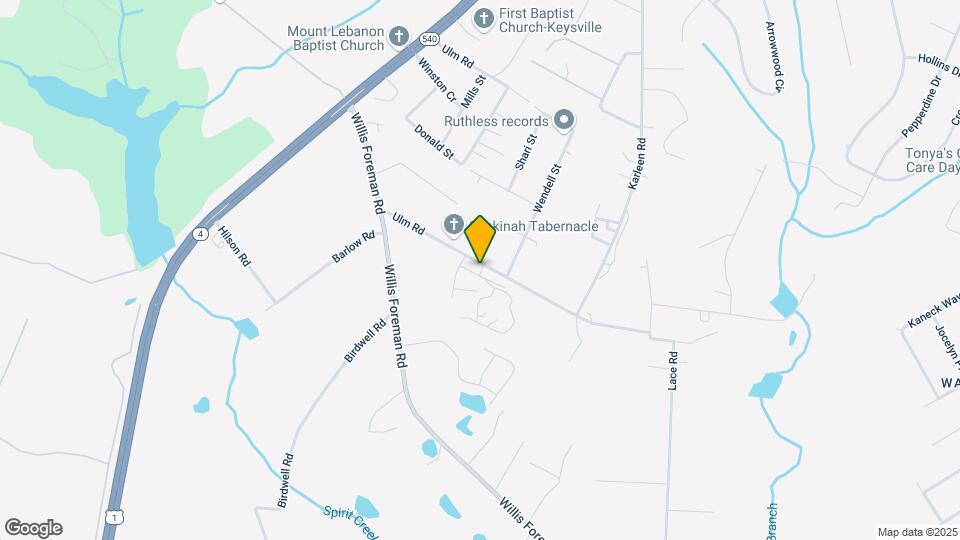 2964 Ulm Rd Map and Location Details