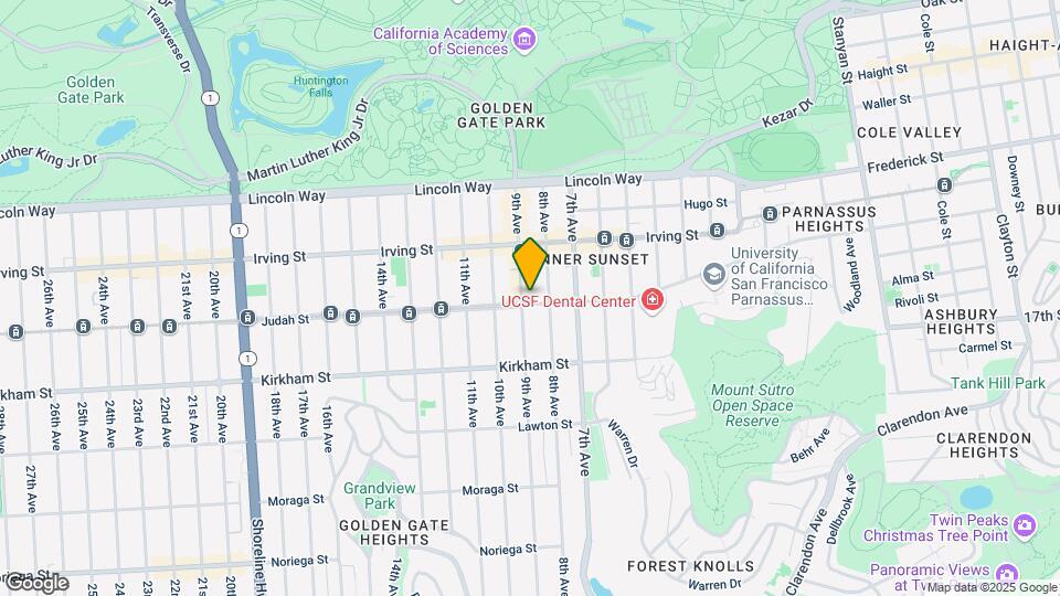 350 Judah Mapa y Detalles de la Ubicación