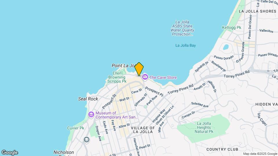 1241 Coast Blvd Map and Location Details