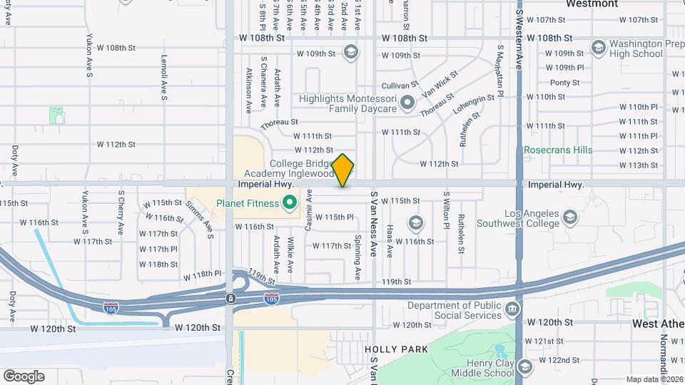 2406 W Imperial Hwy, Unit 2406 W imperial Hwy #c Map and Location Details