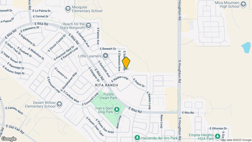 7889 S Solomon Ave Map and Location Details