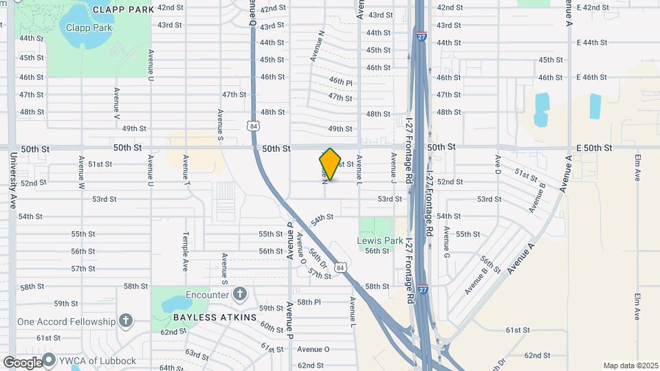 1317 52nd St Map and Location Details