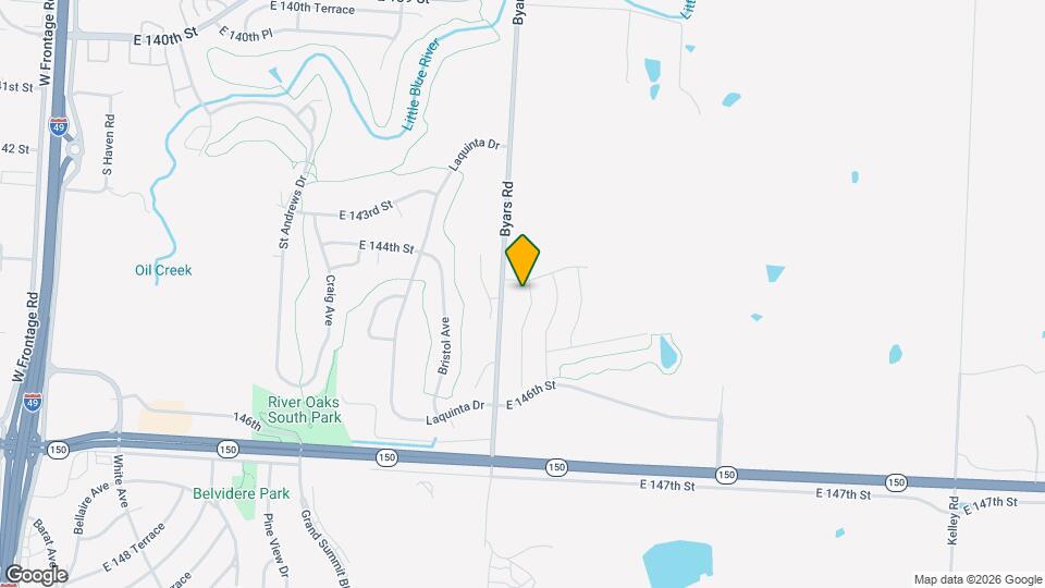 14304 Oakland Ct Map and Location Details