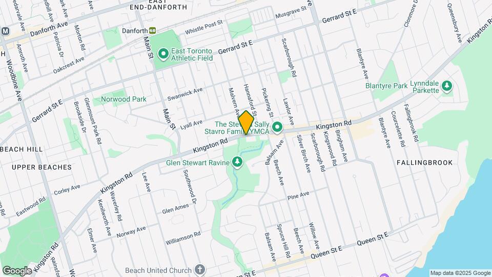 827 Kingston Rd Map and Location Details