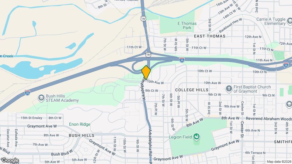 757 10th Ave W Map and Location Details