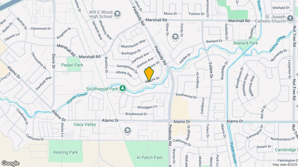 256 Andrea Dr Map and Location Details