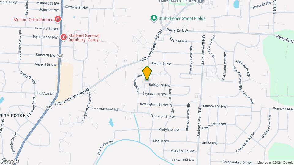 2803 Kipling Ave NW Map and Location Details