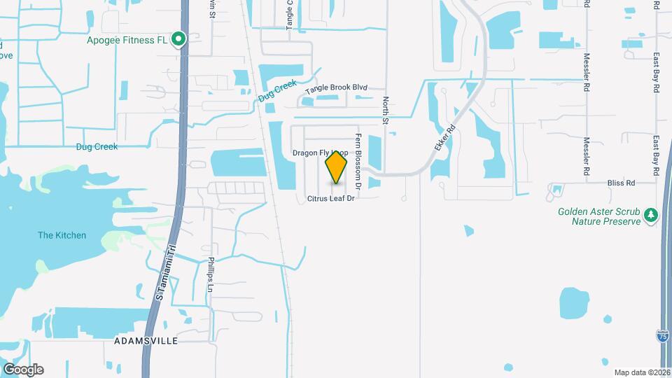 12134 Fern Haven Ave Mapa y Detalles de la Ubicación