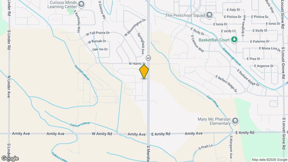 4196 S Chesman Ave Map and Location Details