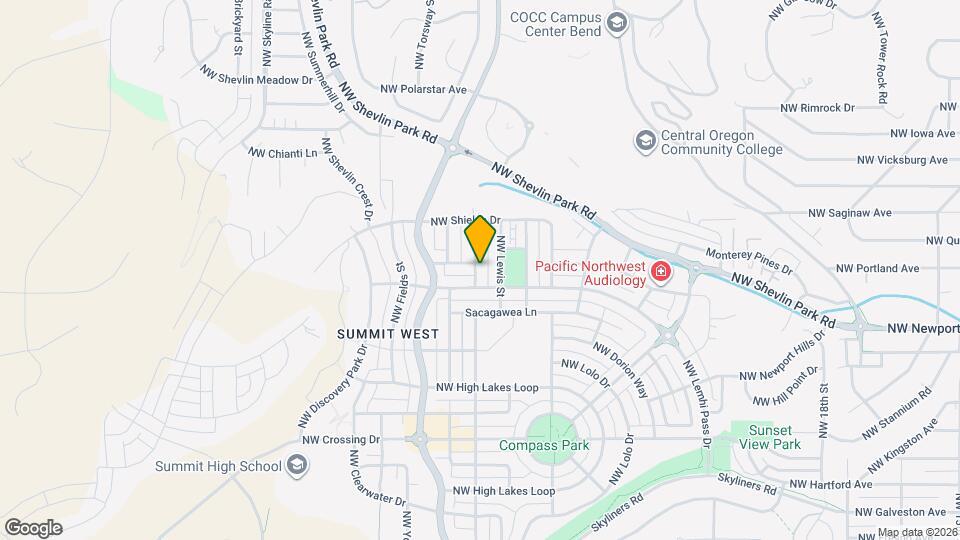 1434 NW John Fremont St Map and Location Details