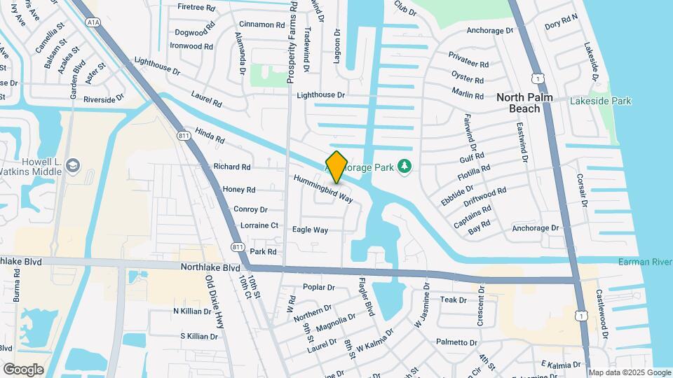 735 Hummingbird Way-Unit -4 Map and Location Details