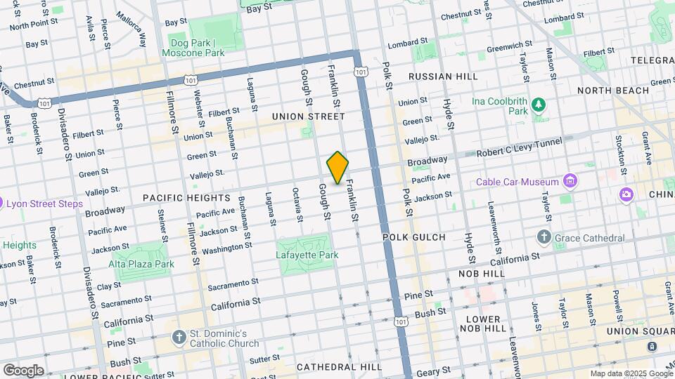 1814 Pacific Ave Map and Location Details