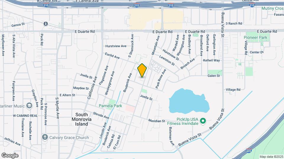 2061 Mountain Ave Mapa y Detalles de la Ubicación