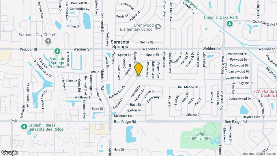 4571 Beacon Dr Map and Location Details