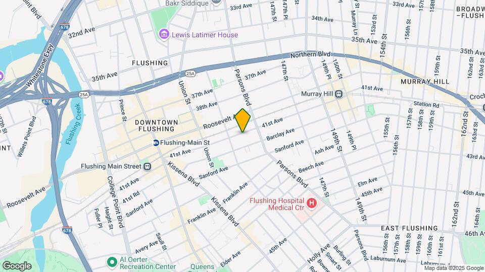 143-28 41st Ave Mapa y Detalles de la Ubicación