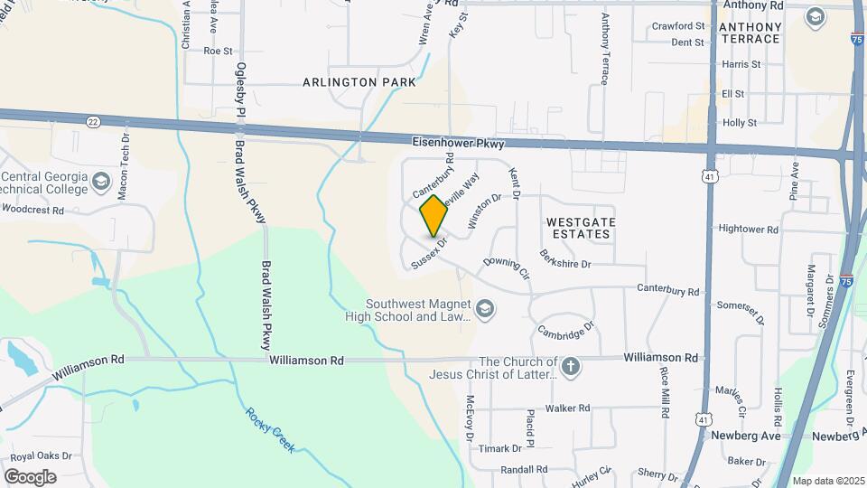 1803 Canterbury Rd Map and Location Details