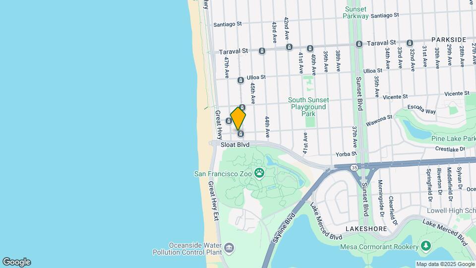 3535 Wawona St, Unit 422 Map and Location Details
