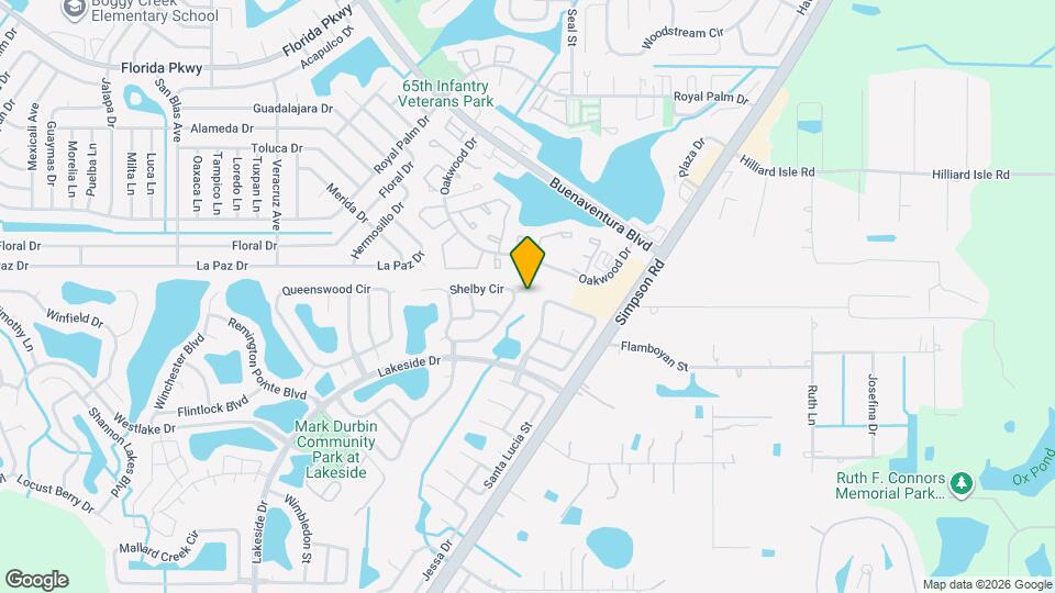 2476 Shelby Cir Map and Location Details