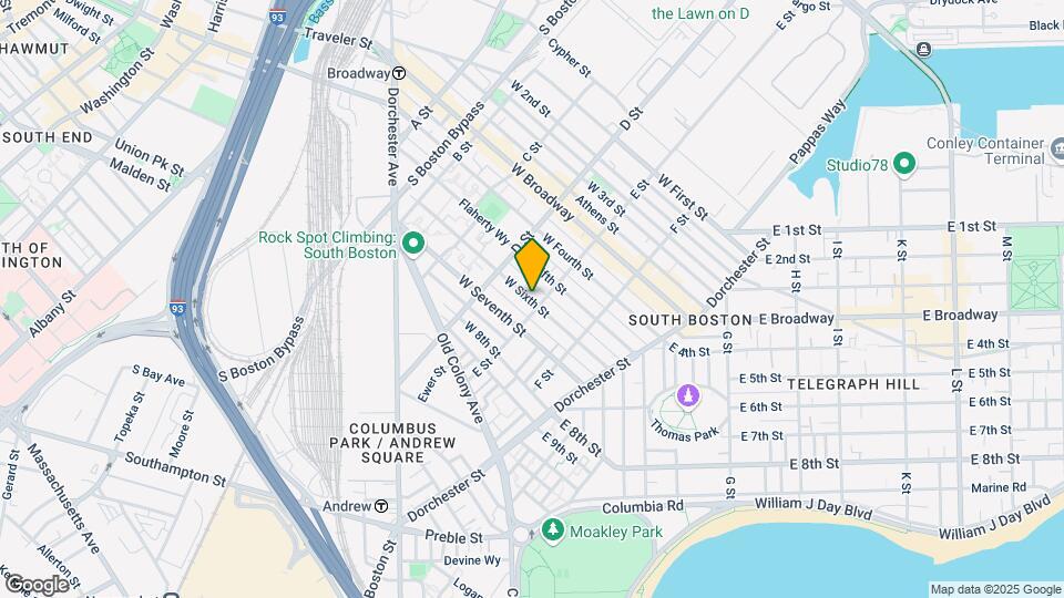 176 W 6th St, Unit 2 Map and Location Details