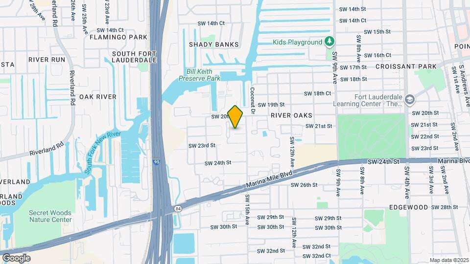 1529 SW 22nd St Map and Location Details