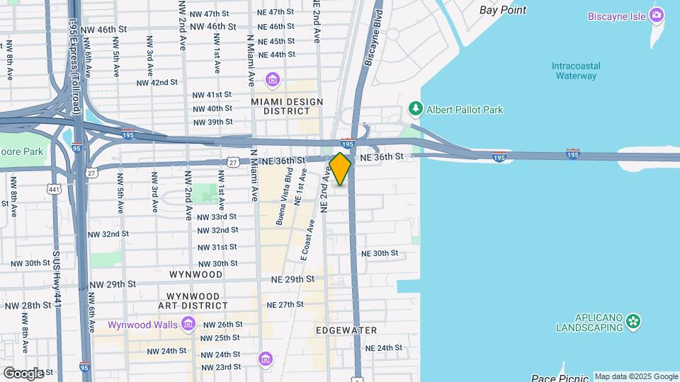 253 NE 34th St Map and Location Details