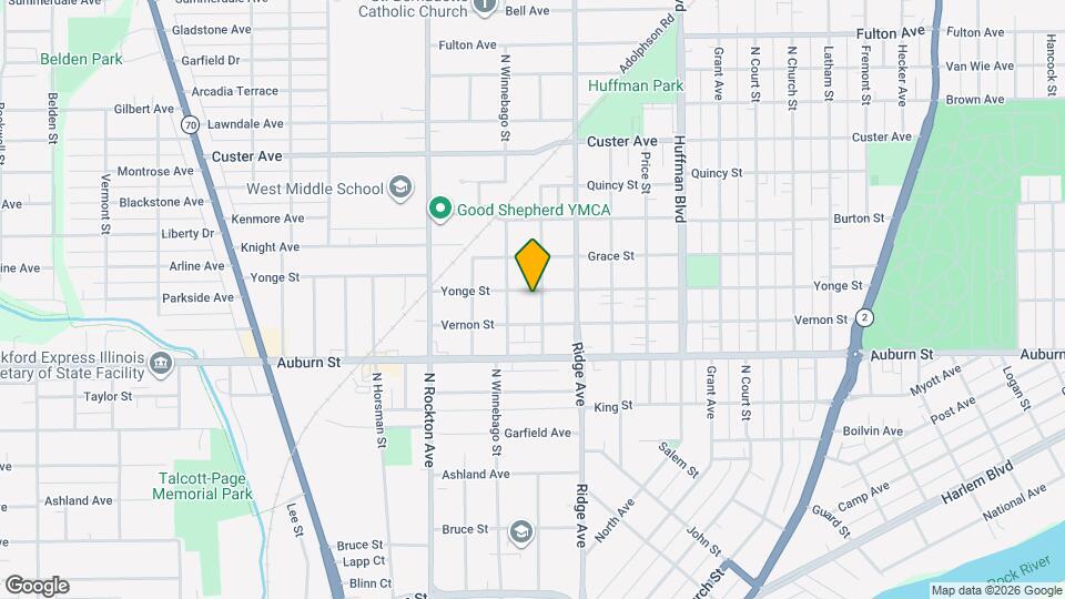 1620 Carney Ave Map and Location Details