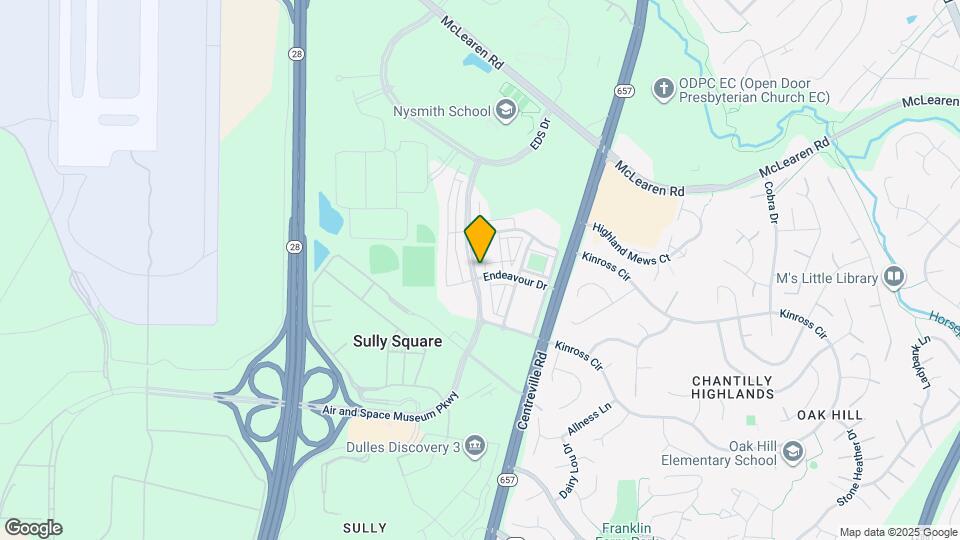 13731 Air and Space Museum Pkwy Mapa y Detalles de la Ubicación