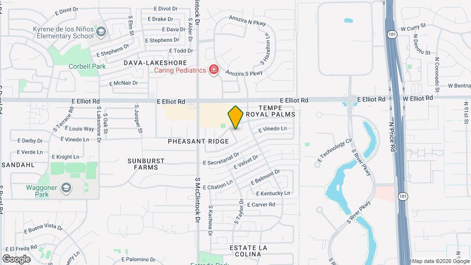 7719 S Apricot Dr Mapa y Detalles de la Ubicación