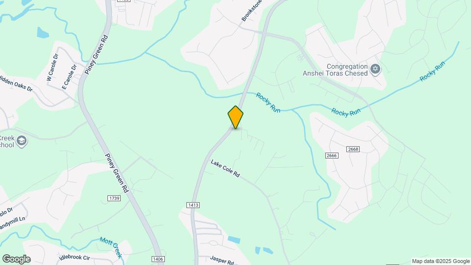 1252 Rocky Run Rd Map and Location Details