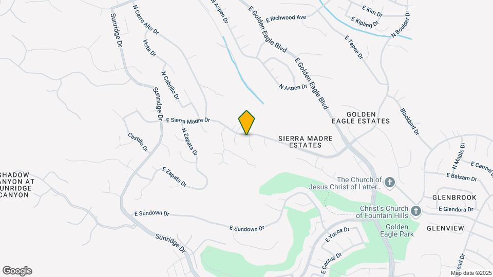 15327 E Sierra Madre Dr Map and Location Details