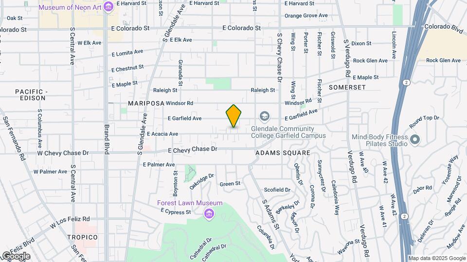903 E Acacia Ave Map and Location Details