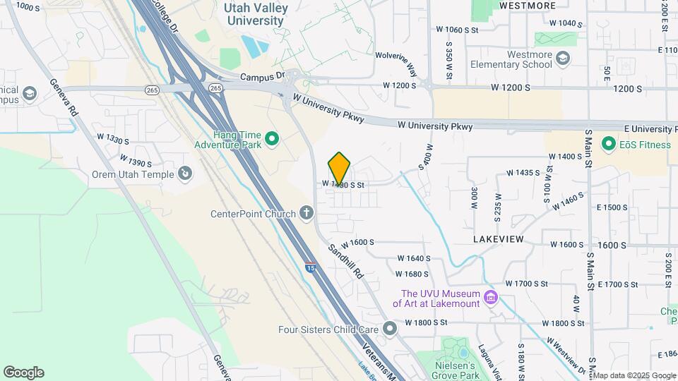 625 W 1430 S St Map and Location Details