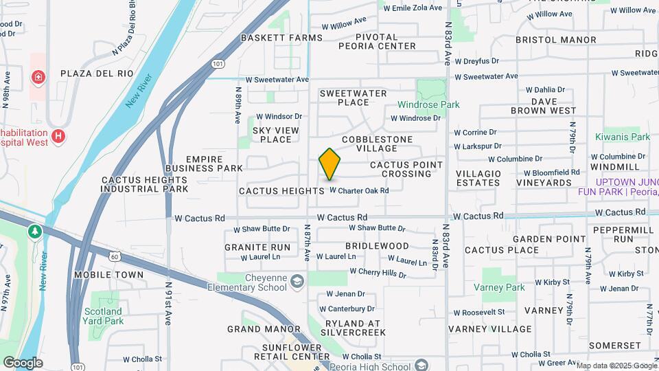 8620 W Charter Oak Rd Map and Location Details