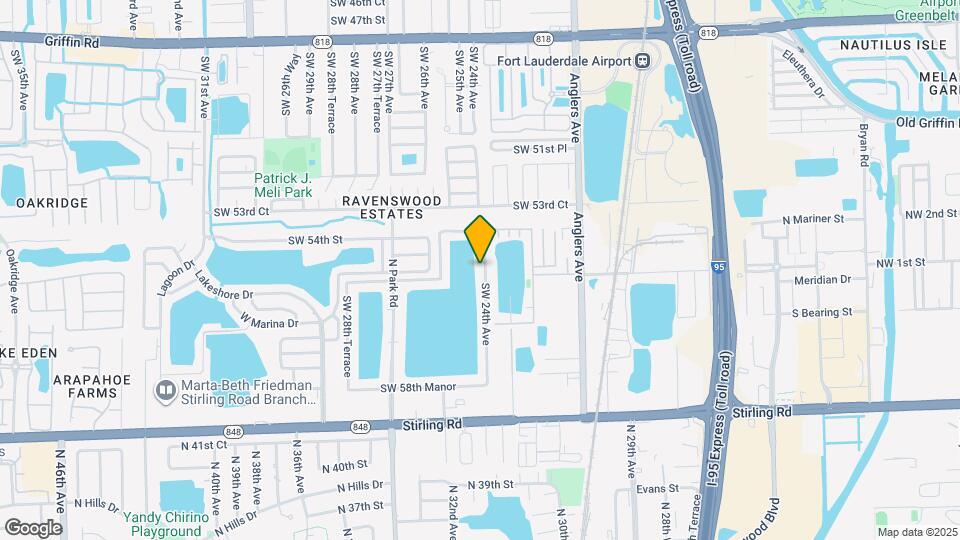 5507 SW 24th Ave Map and Location Details