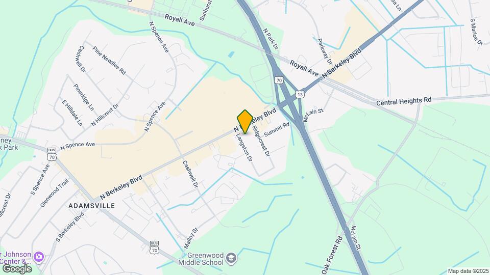 2703 Langston Dr Map and Location Details