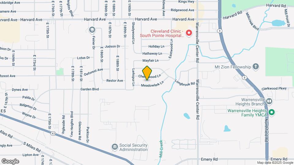 19317 Meadowlark Ln Map and Location Details