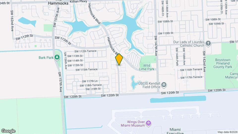 11540 SW 151 Ave Map and Location Details