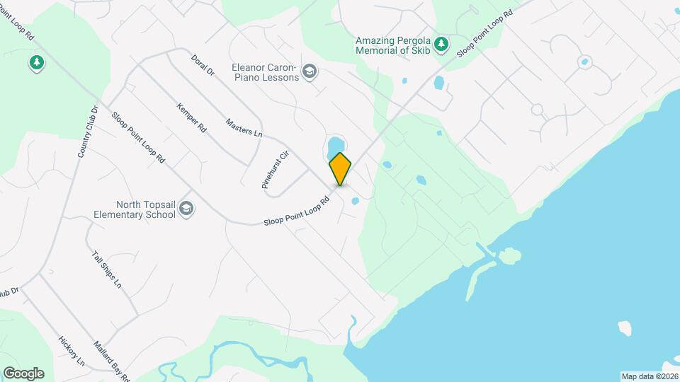 1874 Sloop Point Loop Rd Mapa y Detalles de la Ubicación