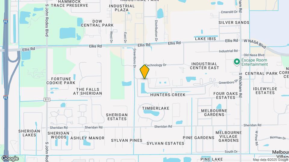 7747 Greenboro Dr Map and Location Details