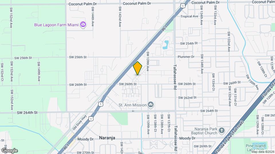 25884 SW 139th Path Mapa y Detalles de la Ubicación