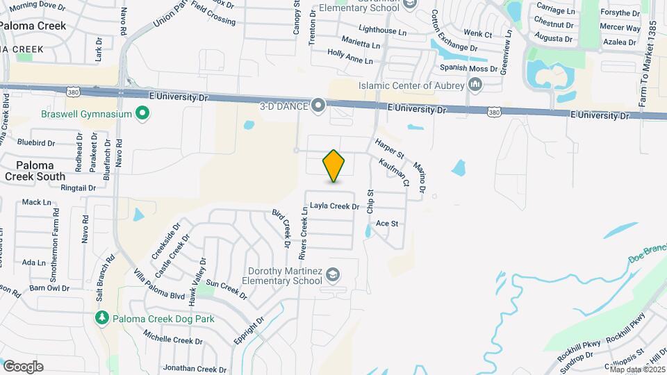 3105 Walker Creek Dr Map and Location Details
