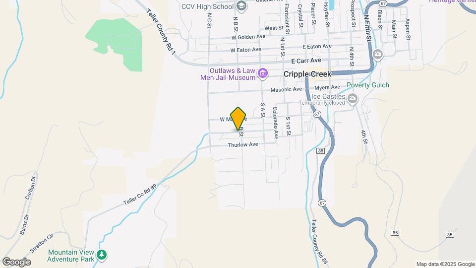 302 W El Paso Ave Map and Location Details